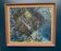 Grande huile sur toile suédoise originale – « Composition » par Valter Gibson