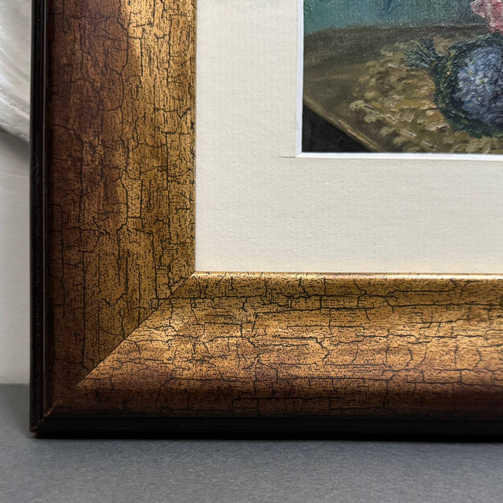 Watercolour on paper still life bouquet of flowers 20th century by Rivoto