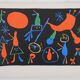Joan Miro: Characters in the Stars, lithograph
