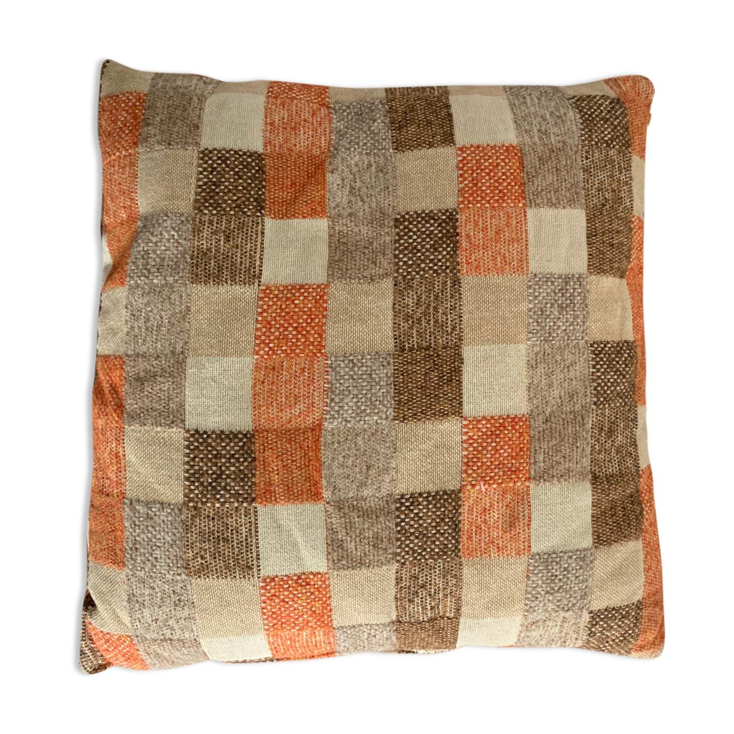 Cousin wool tiles tones beige/orange