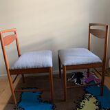 Mid Century Teak Dining Chairs By Tom Robertson For Mc Intosh, 1960s, Set Of 2