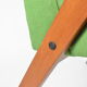 Vintage armchair "Bunny" 1960s, spring green
