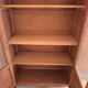 Antique wooden display cabinet – vintage spirit / 1950s