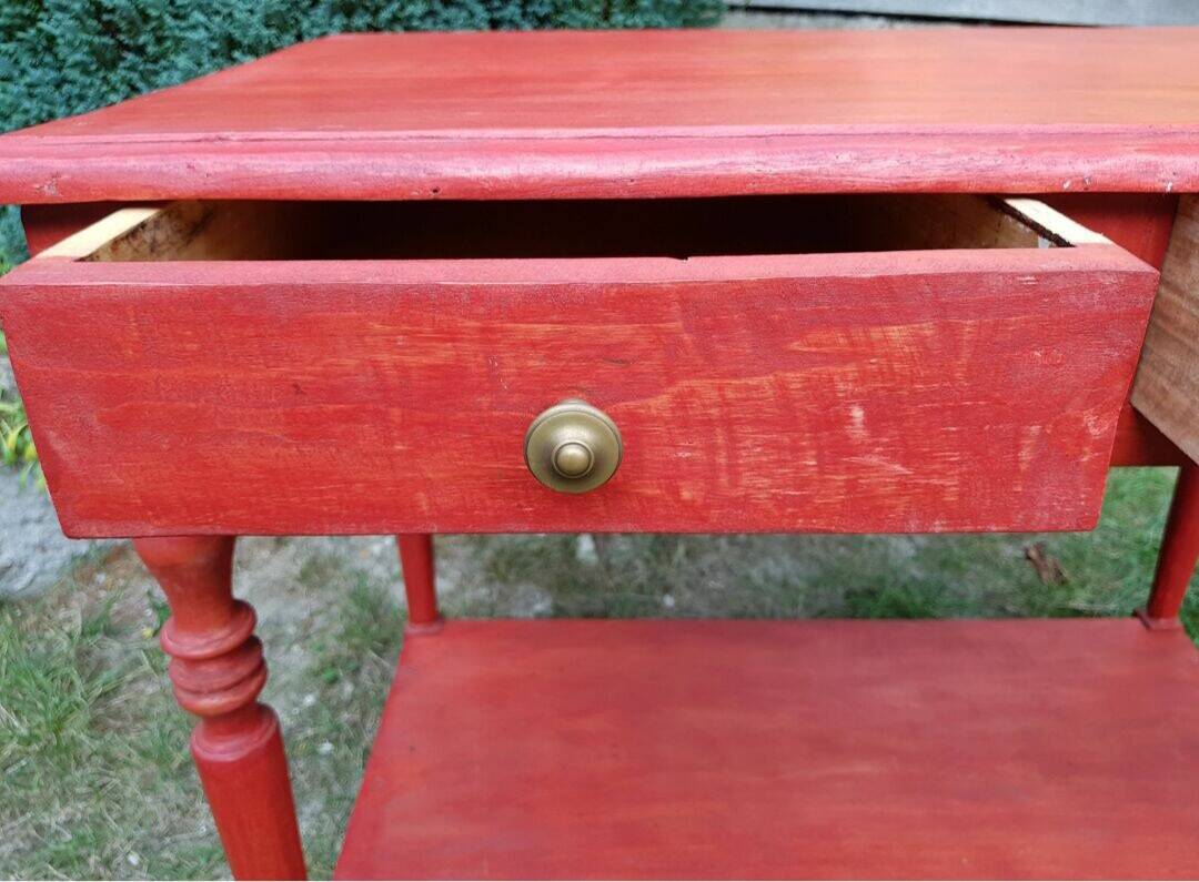 console with drawers