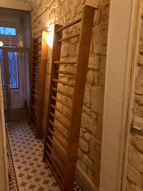 Old swedish gymnastics espalier