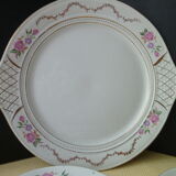 Vintage cake service in St Amand's Faïence