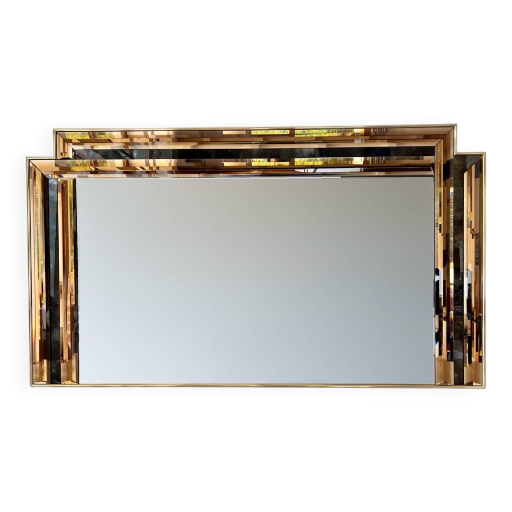 Miroir Schoninger vintage de style Hollywood Regency
