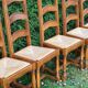 6 oak farmhouse chairs