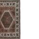 Vintage Turkish hallway rug 133x262 cm