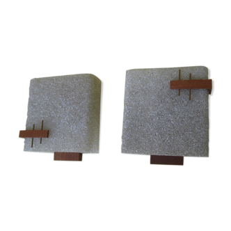 Pair of wall lamps from the 40/50