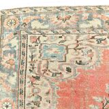 Red & Cream Classic Pattern Vintage Rug, 180x261Cm