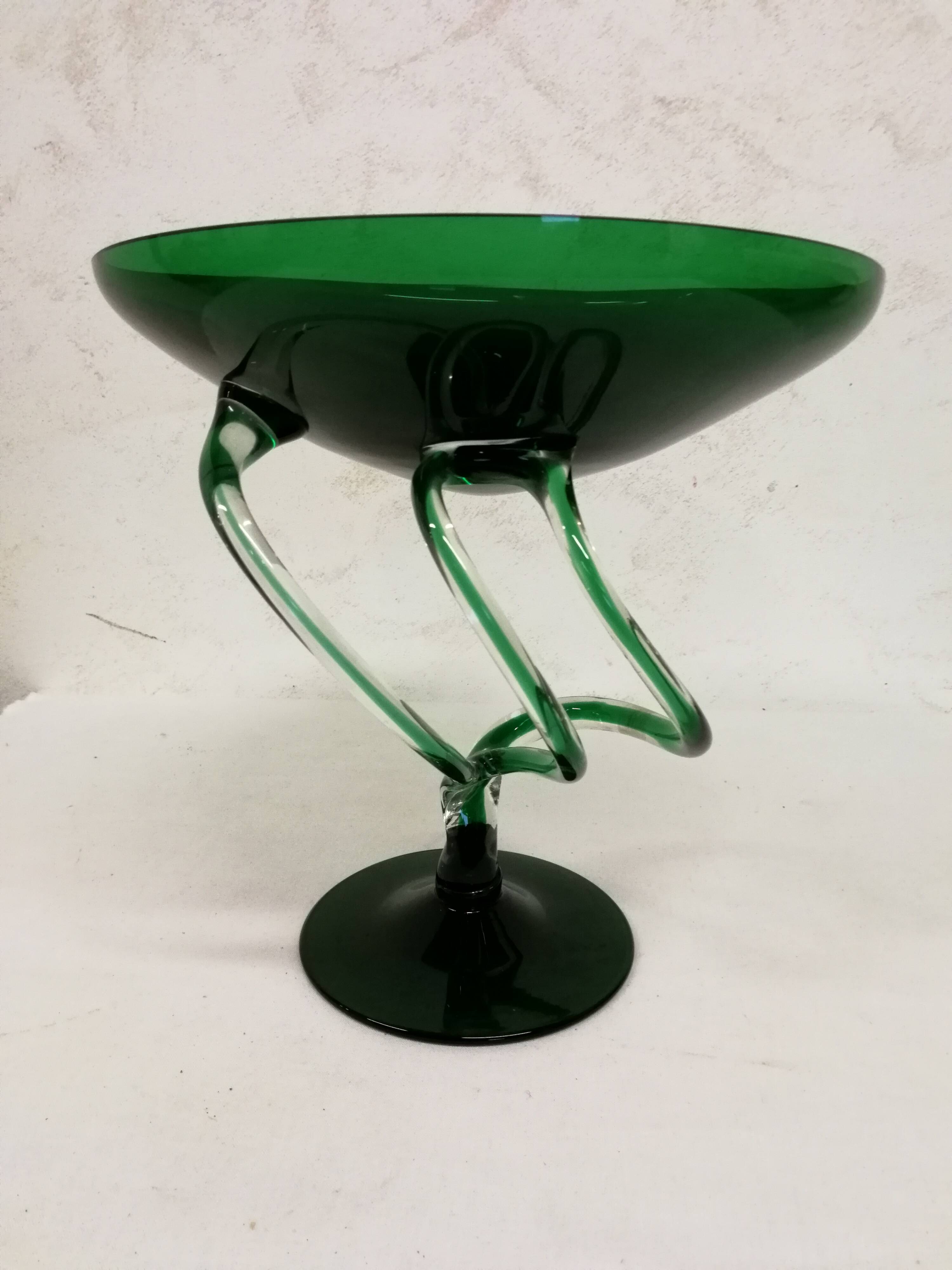 Fruit Bowl, Glass Standing Bowl