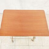 Vintage dessert in formica and brass