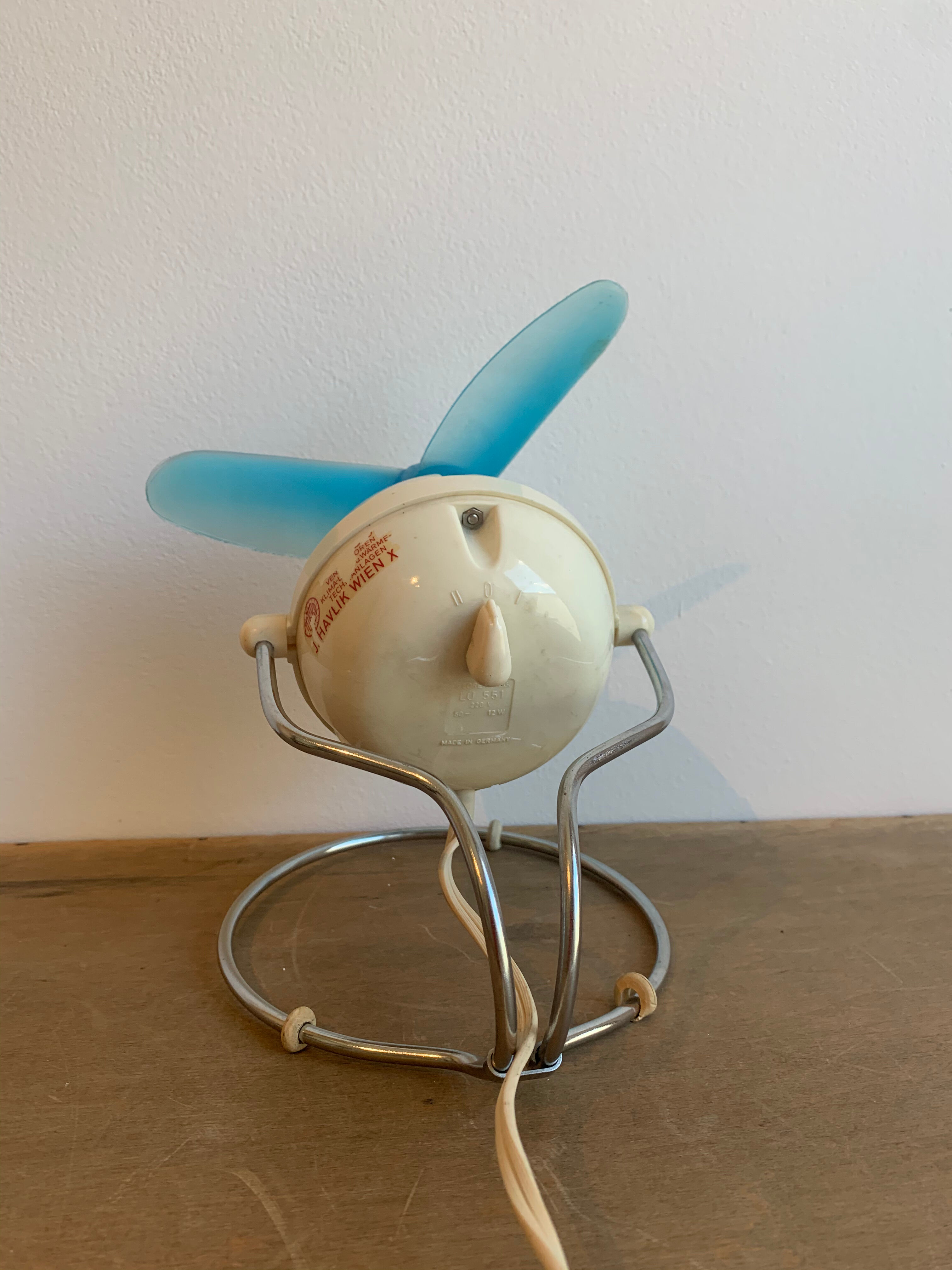 Vintage table fan , 1960s