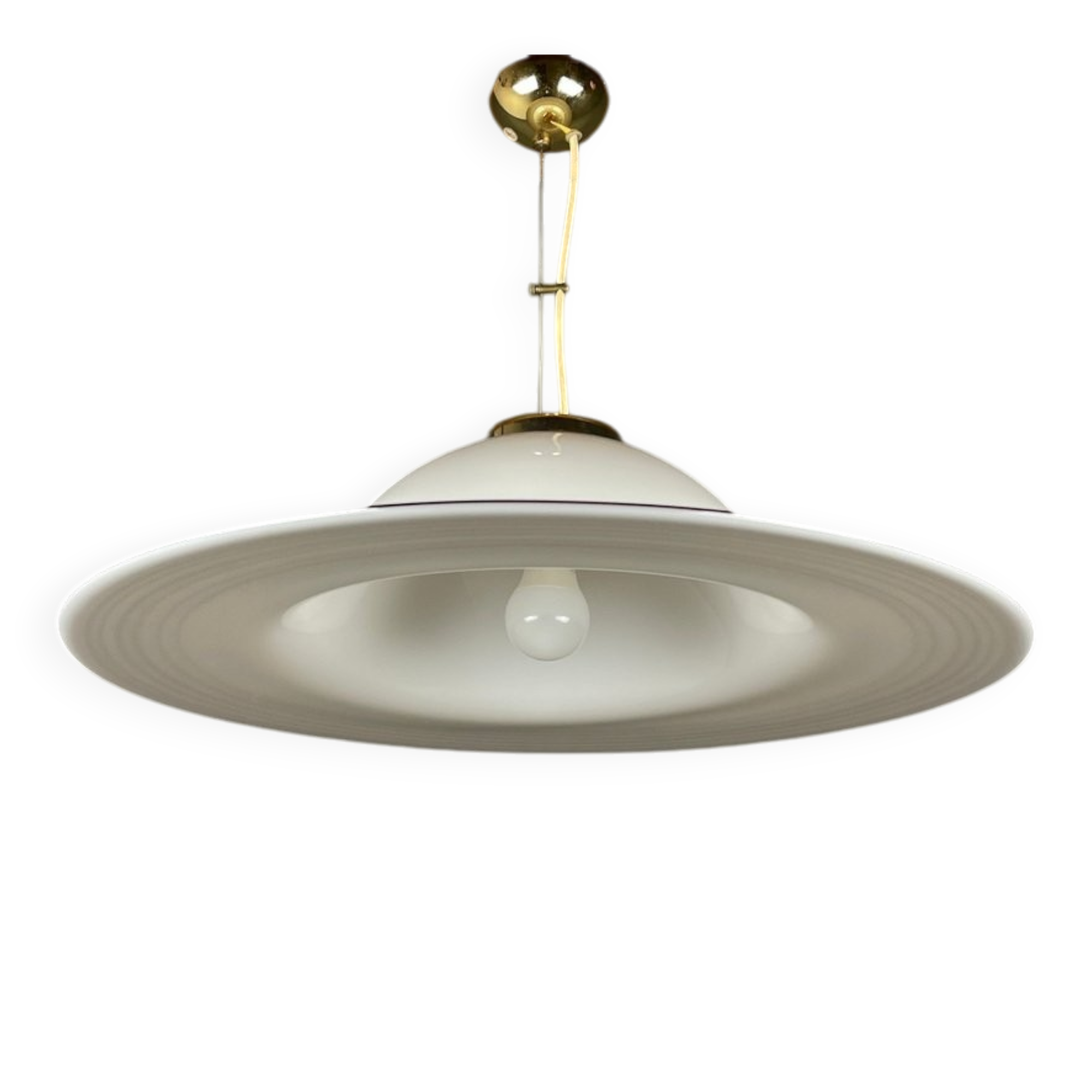 Large Murano glass pendant, Italy, 1970s