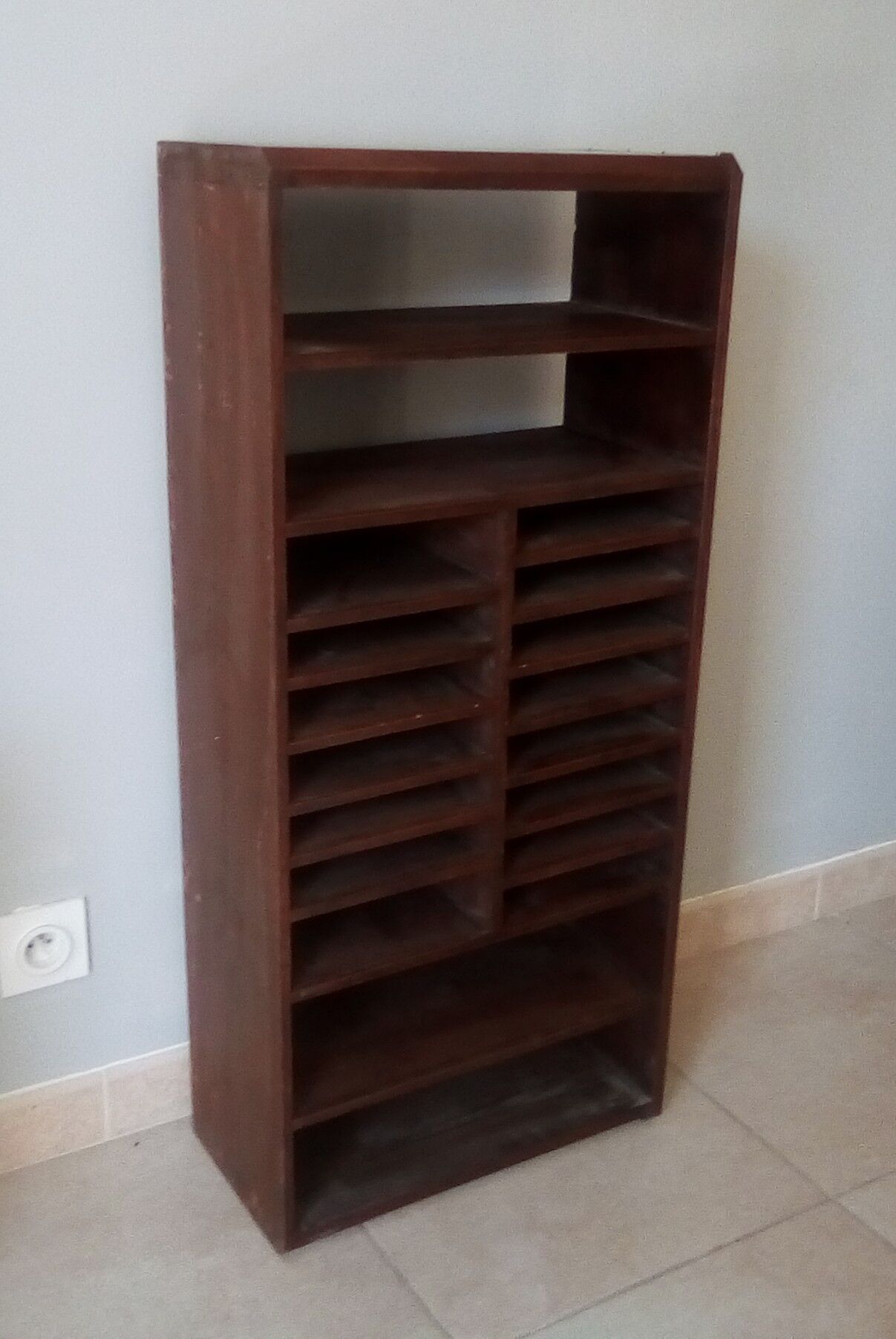 40/50s mahogany sorting craft furniture