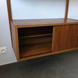 Scandinavian modular wall shelves from the 60s