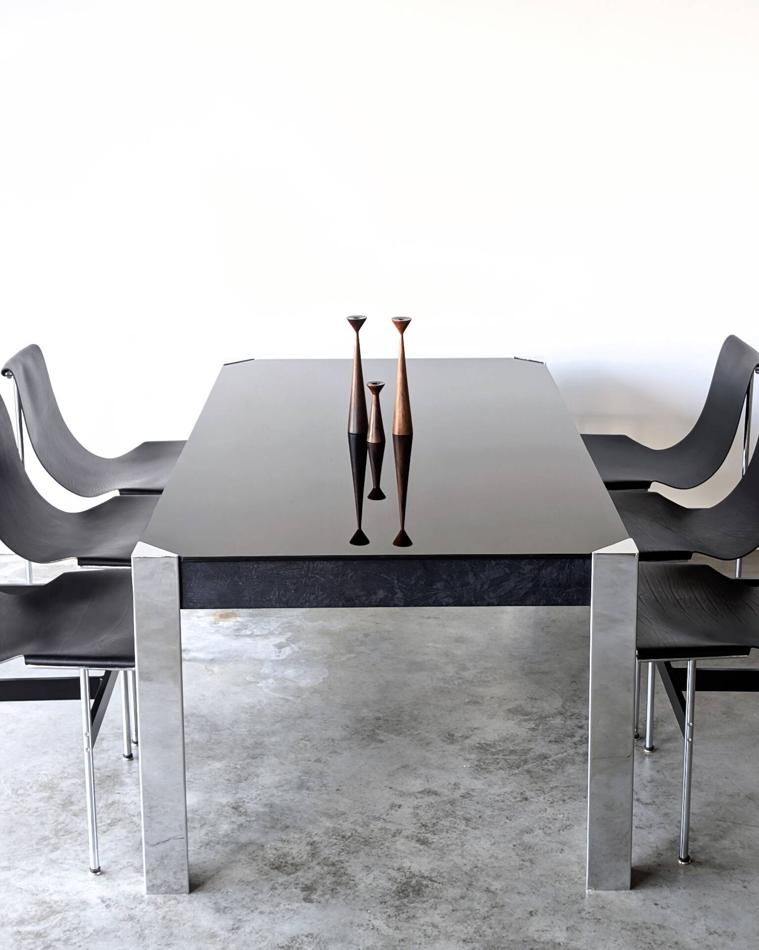 Vintage Tucroma table, Guido Faleschini for Mariani Hermes, 1970.