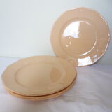 4 dessert plates by Digoin Sarreguemines