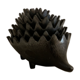Ashtray 6 hedgehogs in bronze 1950