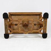 Table de bureau Néorenaissance en chêne 1880-1900