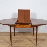 Mid-century teak round fresco dining table from g-plan, 1960s