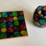 Empty pocket and tealight holder from the 70s