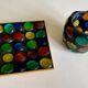 Empty pocket and tealight holder from the 70s