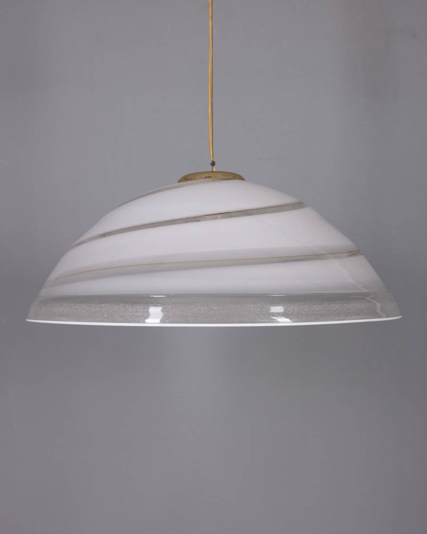 Vintage 70's murano glass chandelier, italian design