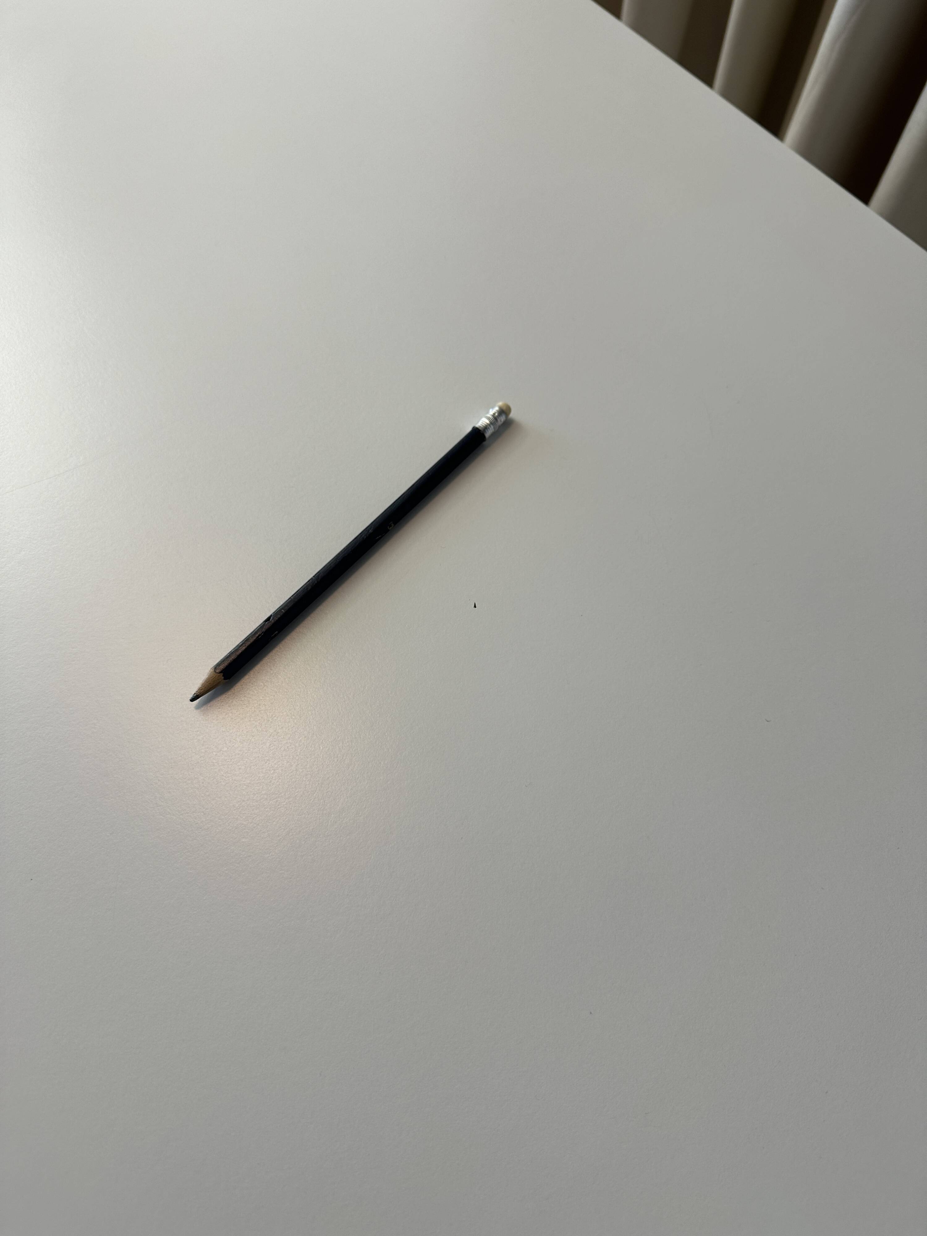 USM Haller table in pearl grey laminate