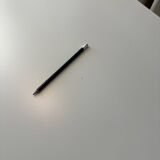 USM Haller table in pearl grey laminate