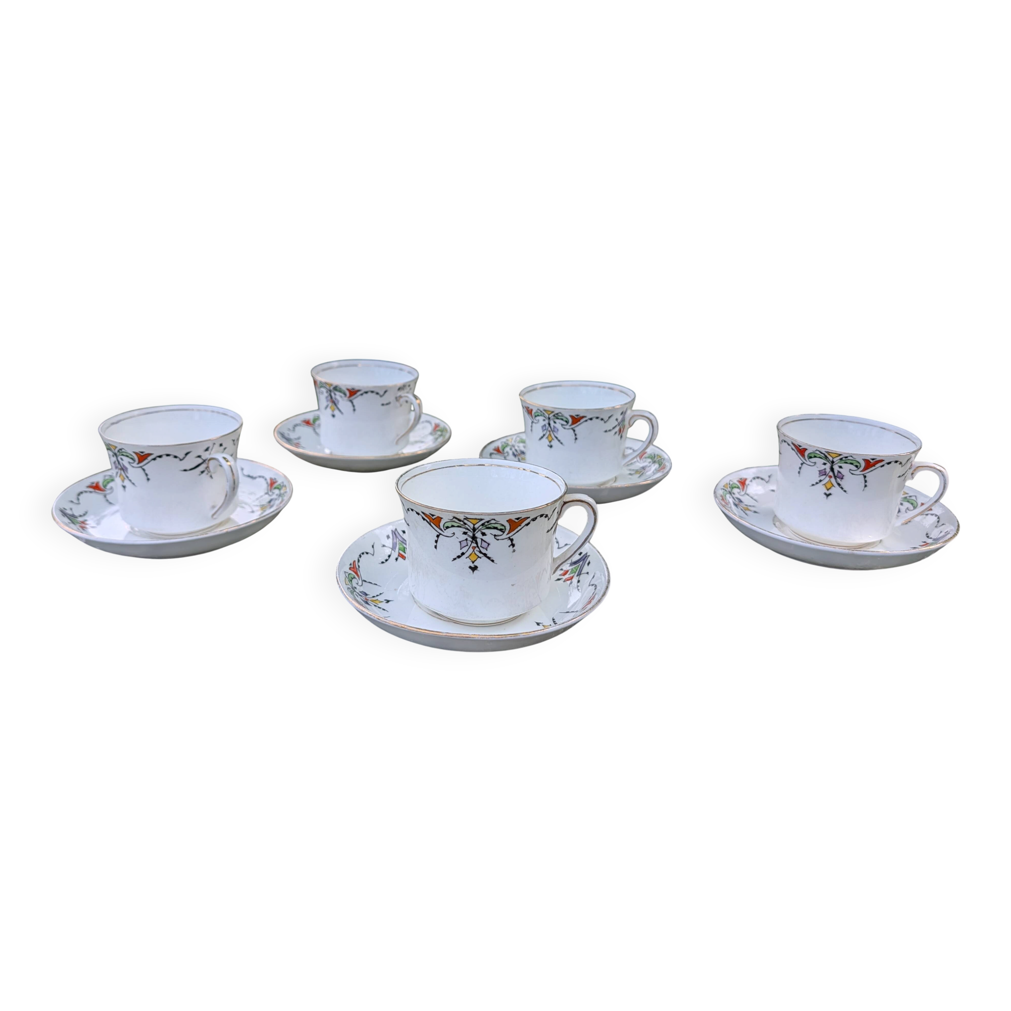 Art Deco English tea service Gladstone