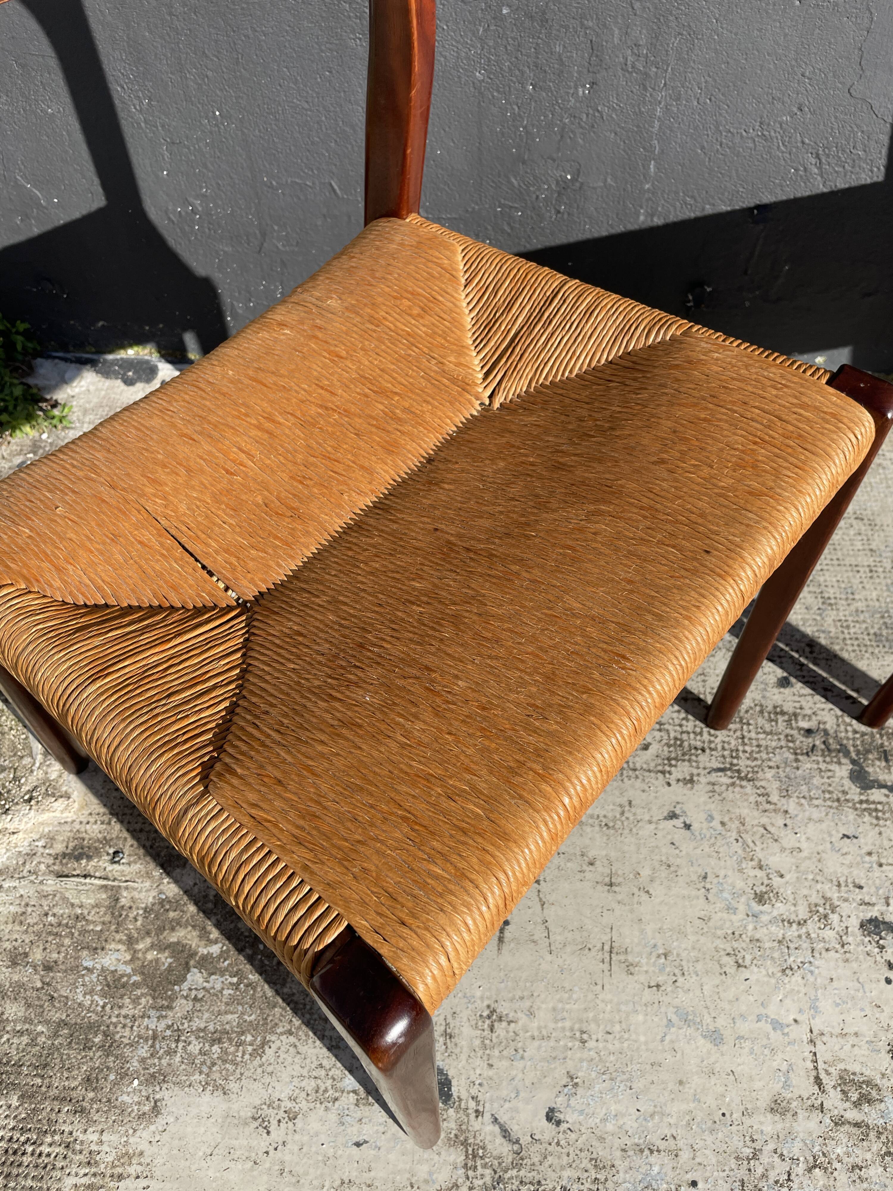 Pair of chairs n°71 by Niel Otto Møller