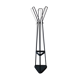 Designer coat rack