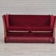 1970s, Danish 2 seater sofa, original condition, furniture velour, ash wood.