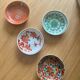 Set of 4 old Yang Cheng cups