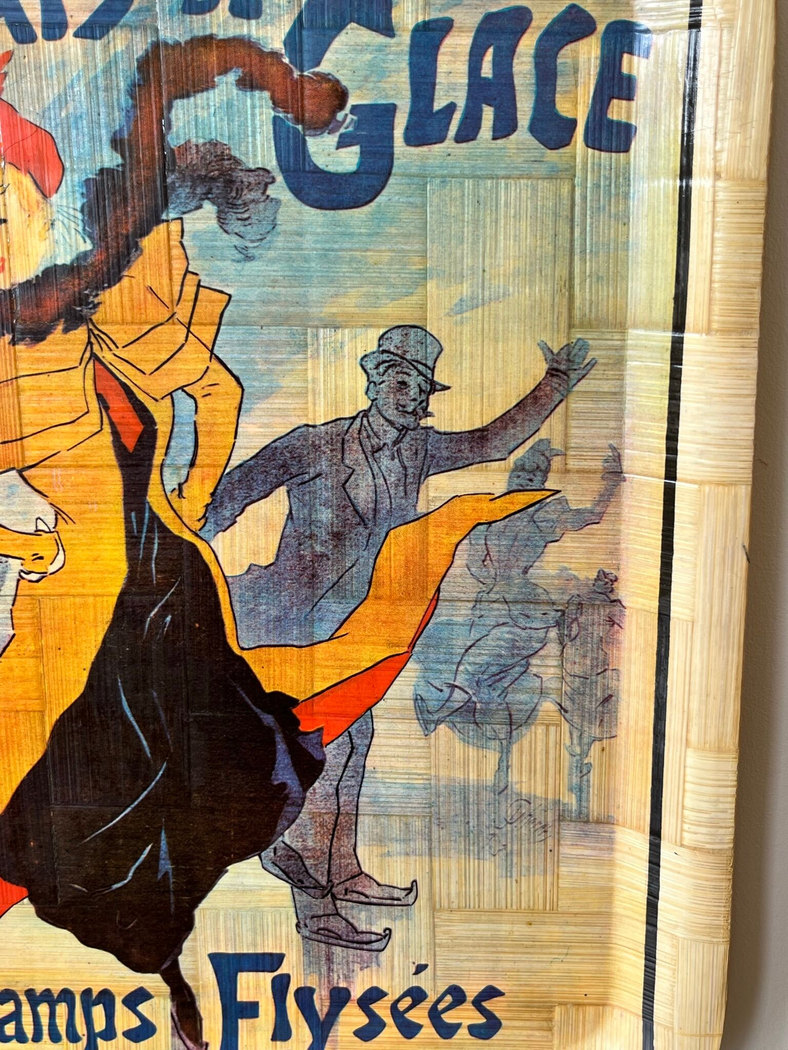 Bamboo tray, Palais de glace Champs Elysées