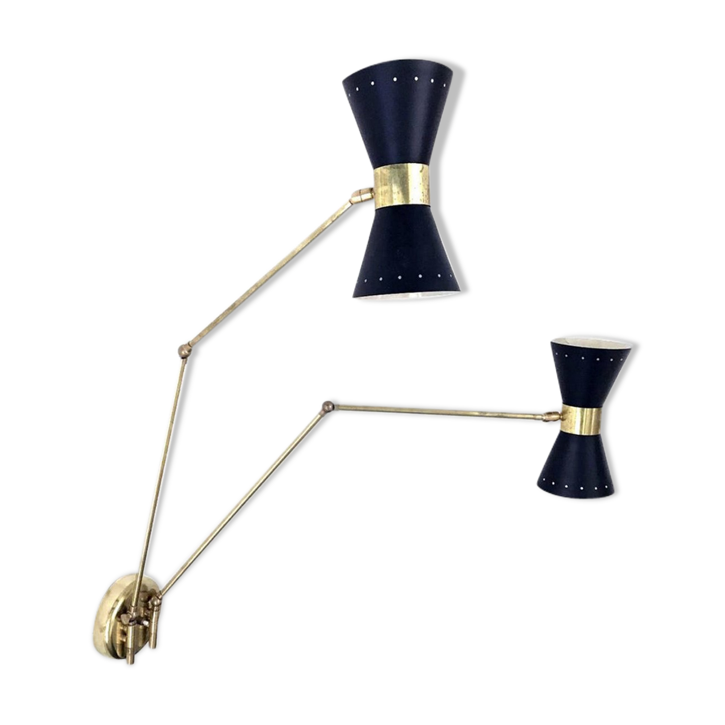 Wall lamps in the style of Italian creations of the 50s