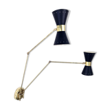 Wall lamps in the style of Italian creations of the 50s
