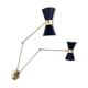 Wall lamps in the style of Italian creations of the 50s