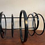 Metal magazine rack attributed to Charlotte Perriand
