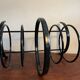 Metal magazine rack