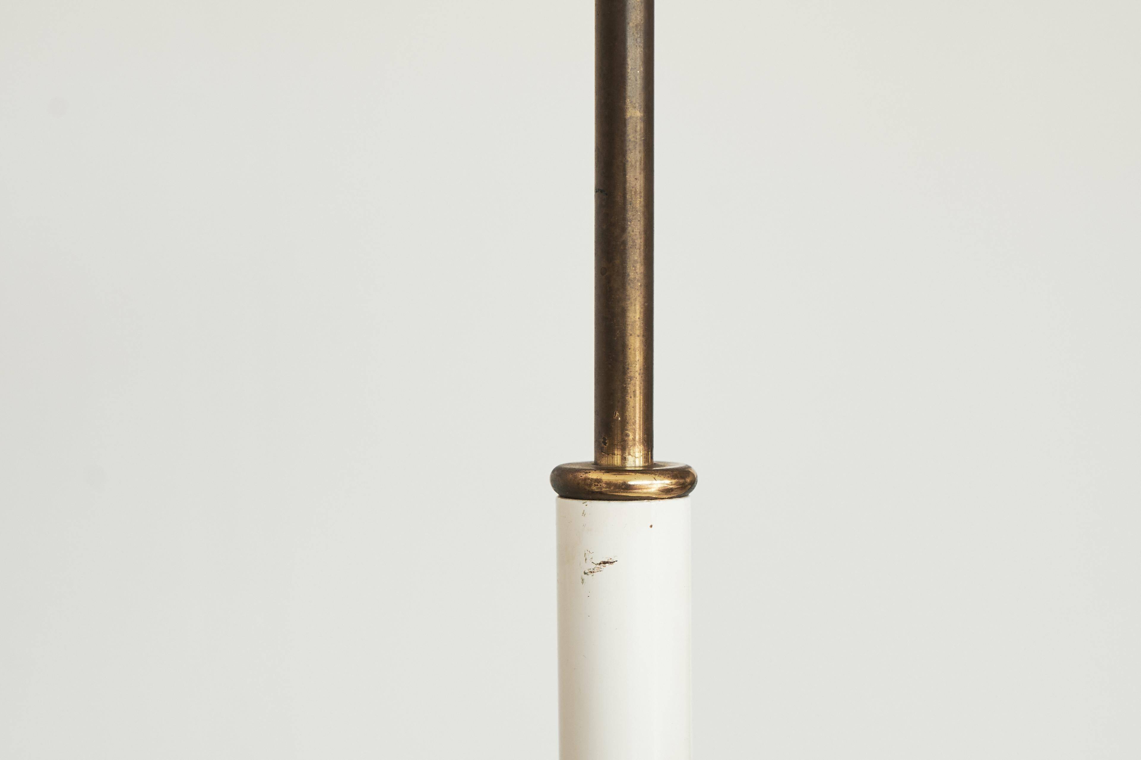 Solist table lamp in metal, brass and opal glass IKEA, 1990