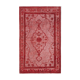 Handmade vintage turkish 1970s 205 cm x 334 cm red rug