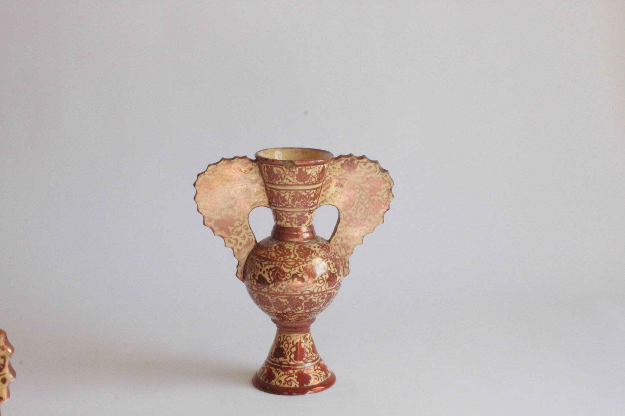 Vases Néoclassiques Espagnols en Cuivre Lustré, 19e