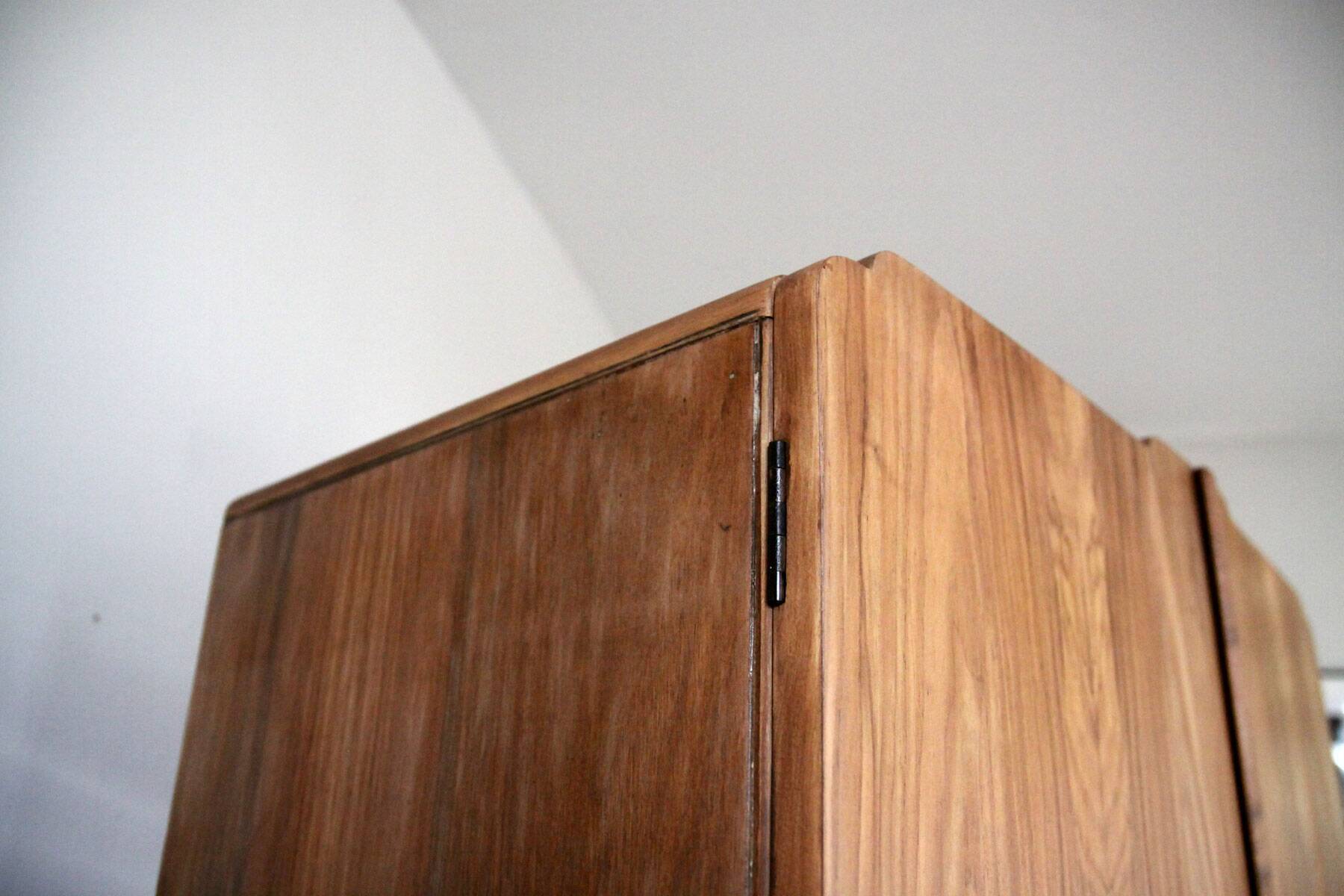 English Art Deco wardrobe