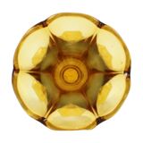 Luxval Vase Amber Américain 1935 Val Saint Lambert Art Deco