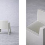 Set of 4 Vintage Mid-Century Modern Atlantide Collection Toy Plastic Chairs