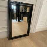 Mirror Pierre Vandel black and gold, 1970s