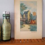 Two old lithographs